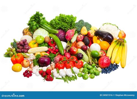 Fruit And Vegetables Stock Photo Image Of Fruit Green