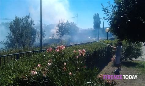 Incendio San Lorenzo A Greve