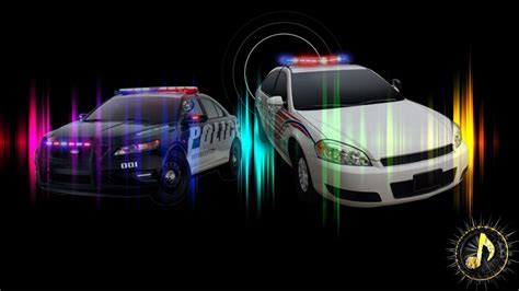 Police Lights And Sirens Sounds | Shelly Lighting