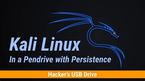 Kali Linux USB Live Boot With Persistence Easiest Way In 5 Minutes