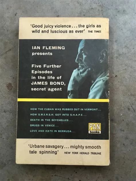 SOLO PER I Tuoi Occhi Ian Fleming 1965 Prima Edizione James Bond Da