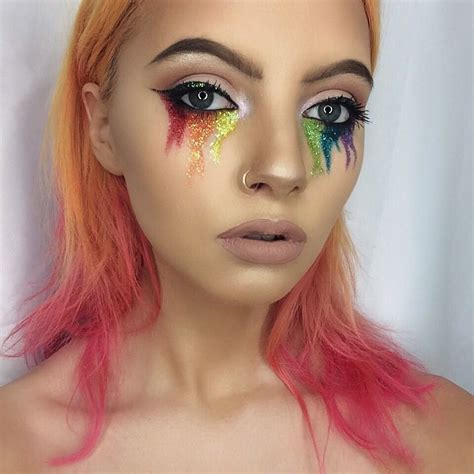 48 Pretty Rainbow Makeup Ideas Rainbow Makeup