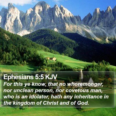 Ephesians 5 Scripture Images - Ephesians Chapter 5 KJV Bible Verse Pictures