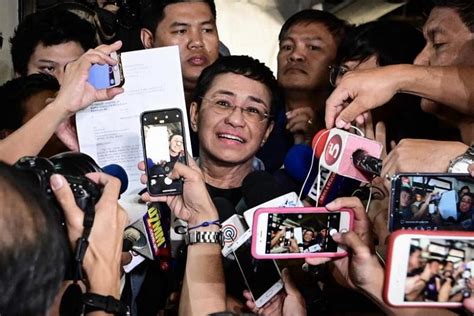 Duterte Critic And Top Philippine Journalist Maria Ressa Released On