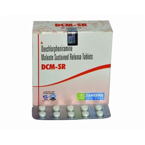 Dcm Sr Dexchlorpheniramine Maleate Sustained Release Mg Tablet