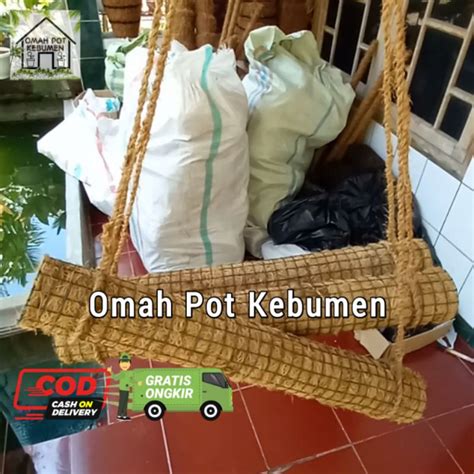 Jual Turus Gantung Tanaman Rambatan Turus Gantung Sabut Kelapa Jaring