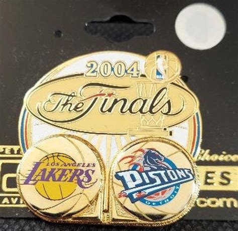 Nba 2004 The Finals Los Angeles Lakers Detroit Piston Gem