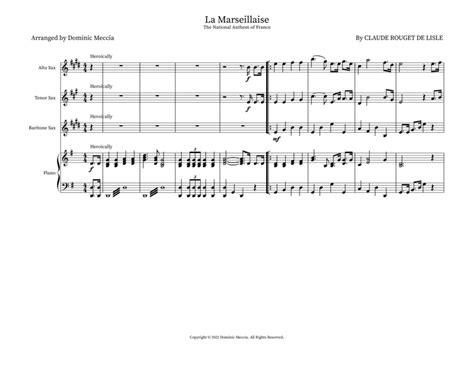 La Marseillaise - Small Ensemble - Digital Sheet Music | Sheet Music Plus