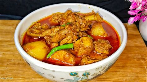 Chicken Curry Recipe Chicken Curry With Potatoes Chicken Aloo Curry