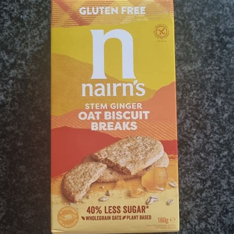 Nairn S Oats Stem Ginger Biscuit Breaks Reviews Abillion