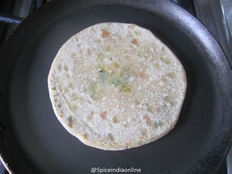 MIXED VEGETABLE PARATHA RECIPE — Spiceindiaonline