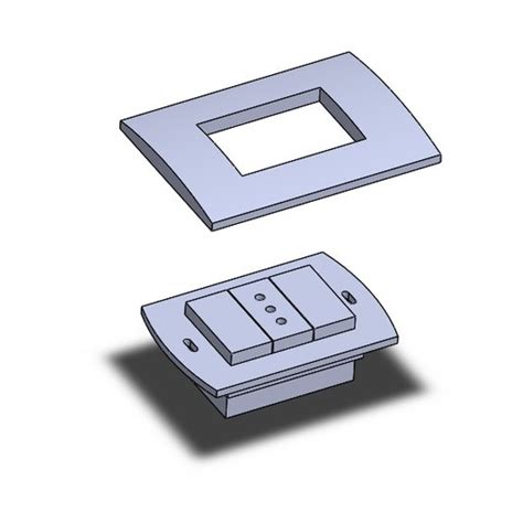 Télécharger fichier STL prise électrique murale Modèle à imprimer en