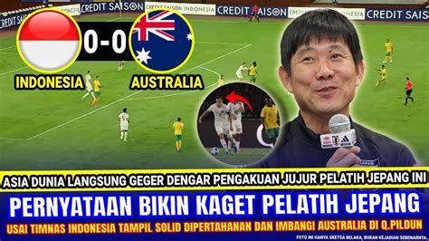 Gak Mau Meremehkan Lagi Pelatih Jepang Langsung Blak Blakan Gini