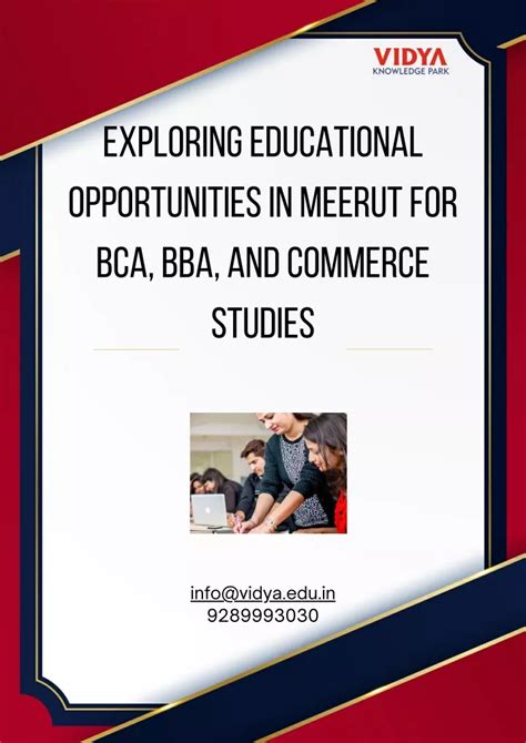 Ppt Exploring Educational Opportunities In Meerut For Bca Bba And