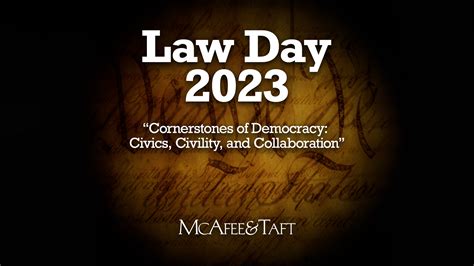 Law Day 2023 - McAfee & Taft