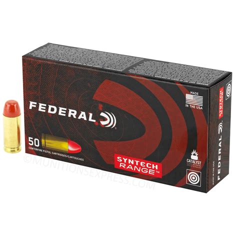 Federal American Eagle Syntech 10mm Auto Ammo 205gr Total Synthetic Jacket 50box