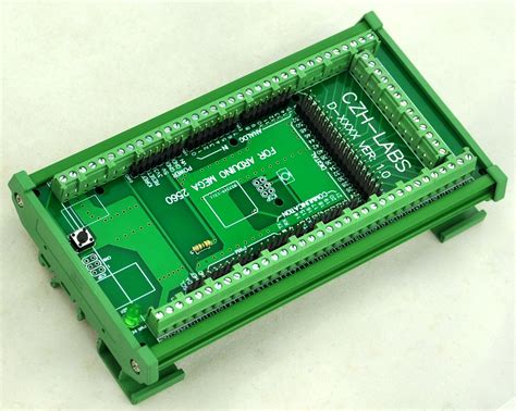 Electronics Salon Din Rail Mount Screw Terminal Block Adapter Module