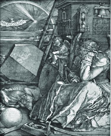 Melencolia I by Albrecht Dürer Buril Engraving Paris 1514