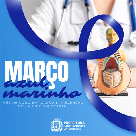 Prefeitura Municipal De Santo Antônio Da Patrulha Março Azul Marinho