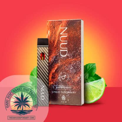 Nuud Aphrodisiac Infused Sex Vapes For Men 1 Gram