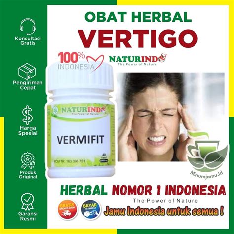 Jual Obat Vertigo Sakit Kepala Dan Mumet Kepala Pusing Berputar Obat