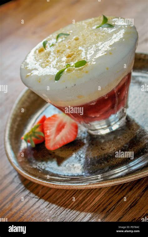 traditional English trifle dessert Stock Photo - Alamy