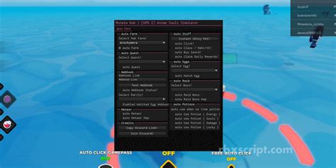Anime Souls Simulator Auto Farm Auto Quest Auto Punch Scripts