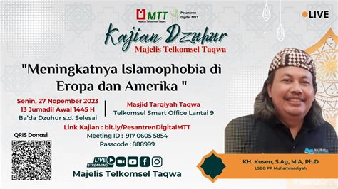 Pesantren Digital Mtt Meningkatnya Islamophobia Di Eropa Dan Amerika