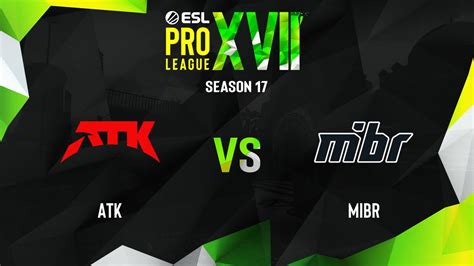 ATK Vs MIBR Map 2 Anubis ESL Pro League Season 17 Conference NA