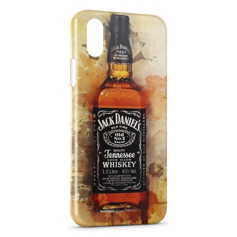 Coque Iphone X Xs Jack Daniel S Black Design Pixypia