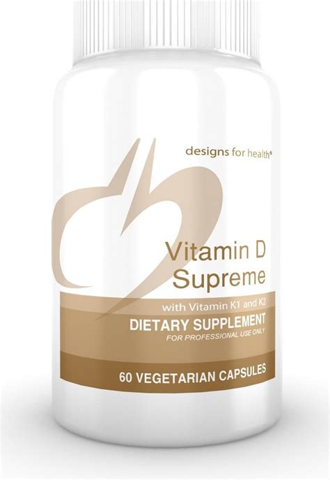 Vitamin D Supreme 60 Caps By Designs For Health Cambiati Wellness