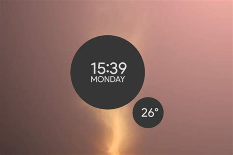 Minimal Circles Rainmeter Skin