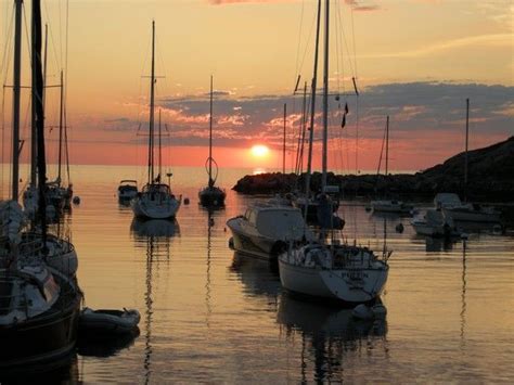 Rockport Massachusetts At Sunset Rock Port Rockport Massachusetts