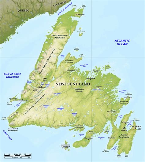 Blue Green Atlas - The Geography of Newfoundland