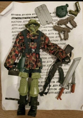 Gi Joe Sigma 6 Combat Squad Jungle Hasbro 2006 Recondo 8 Inch Ak Rifle