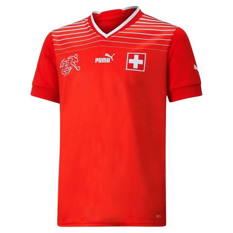 MAILLOT SUISSE DOMICILE COUPE DU MONDE 2022 FSPRO