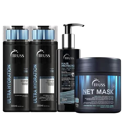 Kit Truss Ultra Hydration Shampoo 300ml Condicionador 300ml Hair