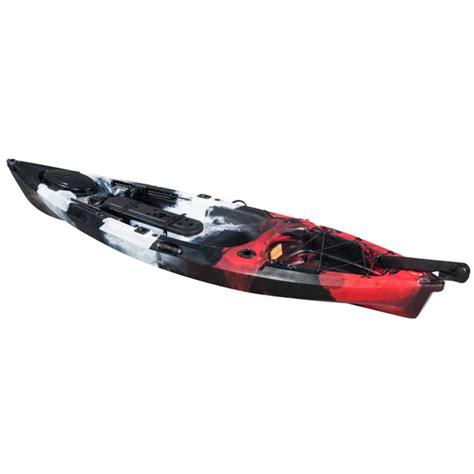 Single Seat Plastic Canoe Kayak Sit On Top Roto Molded Pedal Kayak With