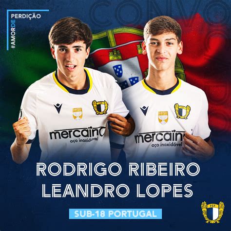 Rodrigo Ribeiro E Leandro Lopes Chamados à Seleção Sub 18 Fc Famalicão