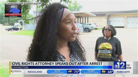 Mississippi Civil Rights Attorney Speaks Out After Arrest Youtube