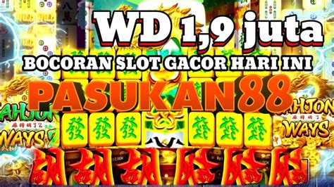 Bocoran Slot Gacor Hari Ini Mahjong Ways Info Bocoran Slot Gacor