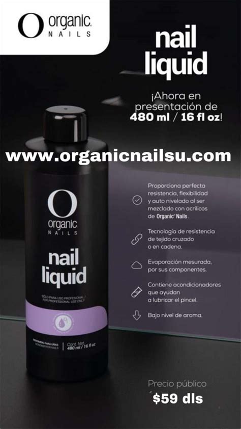 Monomero Nail Liquid Organic Nails U