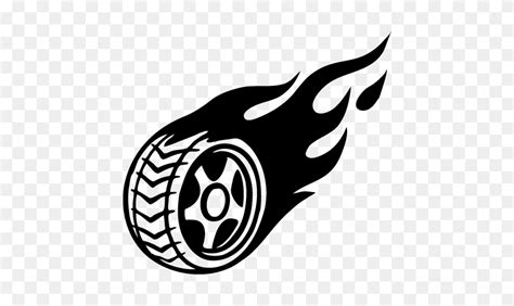 Logotext - Tire Burnout Clipart - FlyClipart