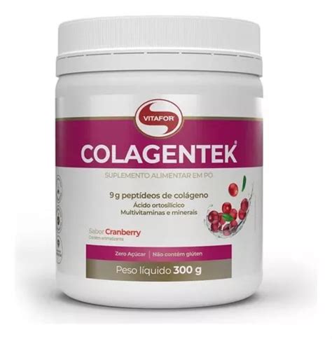 Colagentek Col Geno Multivitaminas Minerais G Vitafor Sabor