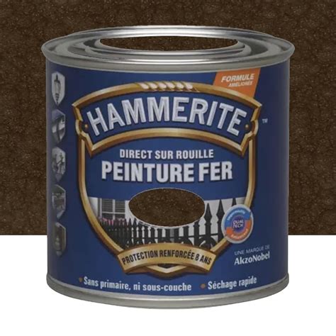 Peinture Fer Hammerite Direct Sur Rouille Ch Taigne Martel Pas Cher