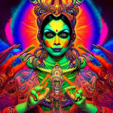 An Extremely Psychedelic Portrait Of Shiva Surreal Stable Diffusion