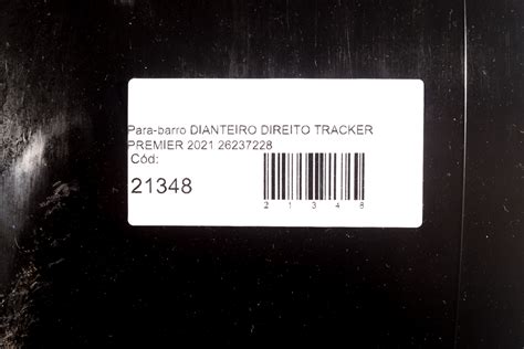 Para Barro Dianteiro Direito Tracker Premier Genebra