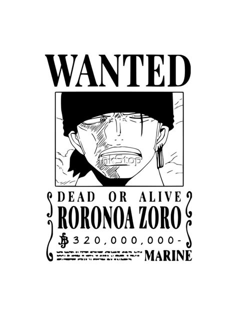 Zoro Wanted Poster Black Vectors No Background Iphone Case For