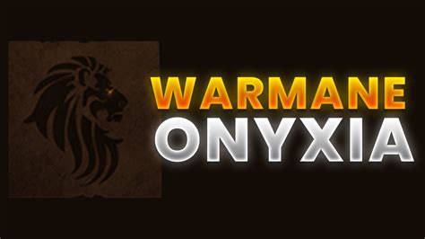 Probamos Warmane Onyxia YouTube