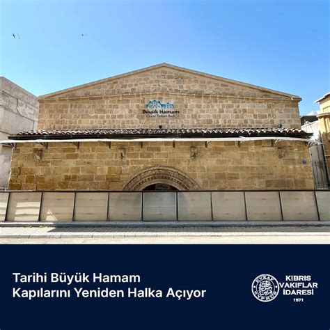 Tarihi Büyük Hamam Kapılarını Yeniden Halka Açıyor